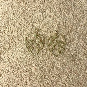 Gold Fashion Earrings